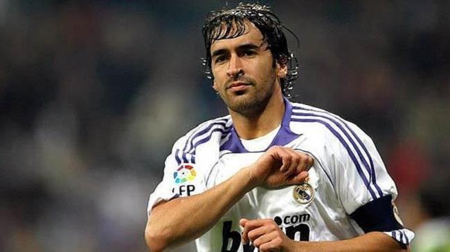 Raul đứng thứ 3 trong danh sách ghi bàn tại C1